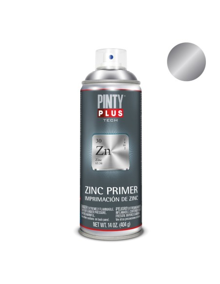 E3/95781 PINTURA EN SPRAY PINTYPLUS TECH ZINC GALVÁNICO 520CC Z169