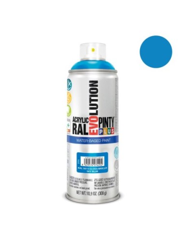 E3/95883 Pintura En Spray Pintyplus Evolution Water-Based 520Cc Ral 5015 Azul Celeste