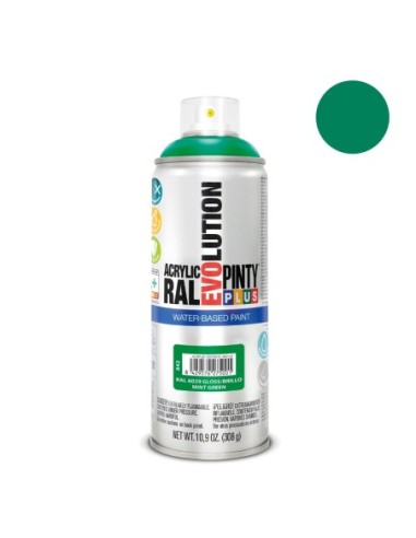 E3/95887 Pintura En Spray Pintyplus Evolution Water-Based 520Cc Ral 6029 Verde Menta