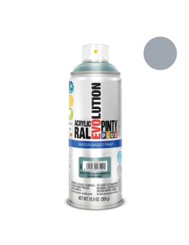 E3/95888 Pintura En Spray Pintyplus Evolution Water-Based 520Cc Ral 7001 Gris Plata