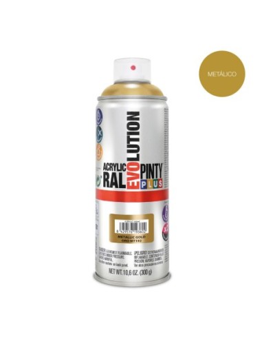 E3/95811 Pintura En Spray Pintyplus Evolution Metalizada 520Cc Oro Mt192