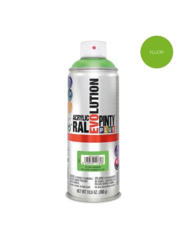 E3/95778 Pintura En Spray Pintyplus Evolution 520Cc  Fluor.Verde F136