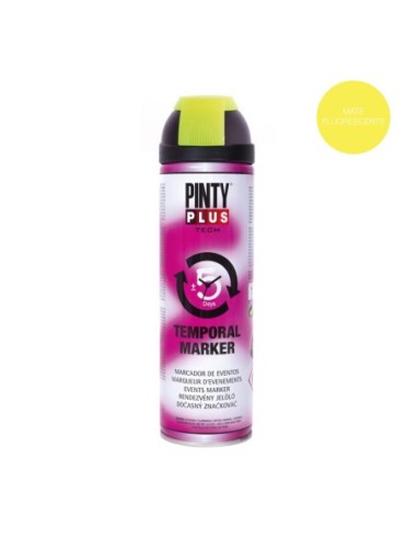 E3/95857 Pintura En Spray Pintyplus Tech Marcador Eventos 650 Cc Amarillo T146