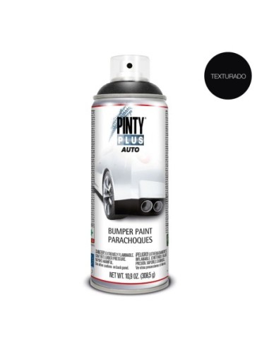 E3/95869 Pintura En Spray Pintyplus Auto 520Cc Bumper Texturado Negro Bt104