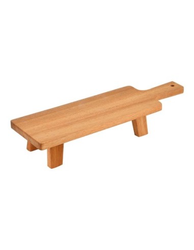 TABLA DE SERVIR DE MADERA ACACIA NATUR SG MEDIDAS 38x11x7cm SG-4486 SAN IGNACIO