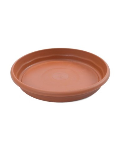 PLATO DE INYECCION PARA MACETA TERRA Ø16cm TERRACOTA PLASTIKEN