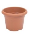 MACETA DE INYECCION COLOR TERRACOTA Ø18cm PLASTIKEN