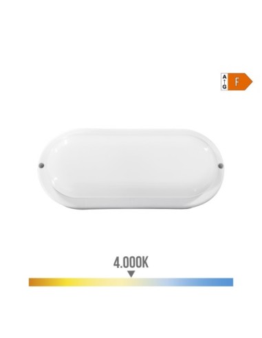 APLIQUE OVAL LED 18W 1820lm 4.000K 23x45x102cm EDM