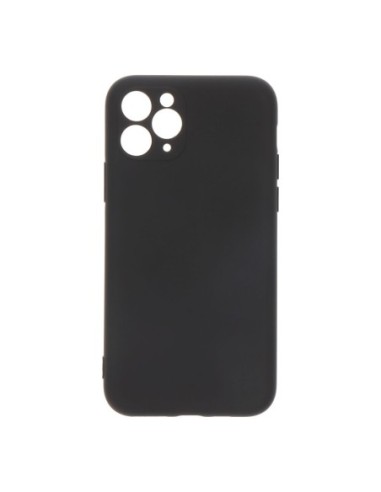 Carcasa negra de plástico Soft Touch para iPhone 11 PRO