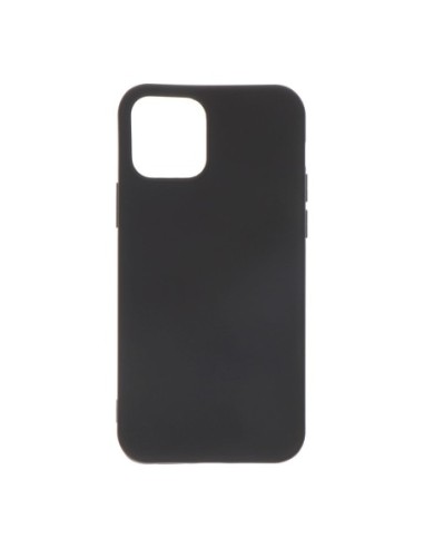 Carcasa negra de plástico Soft Touch para iPhone 12 PRO