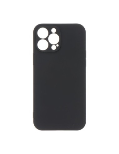 Carcasa negra de plástico Soft Touch para iPhone 13 PRO MAX