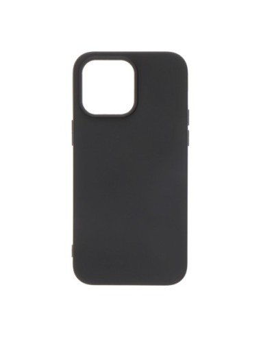 Carcasa negra de plástico Soft Touch para iPhone 14 PRO MAX