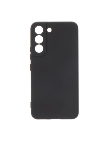 Carcasa negra de plástico Soft Touch para SAMSUNG S22