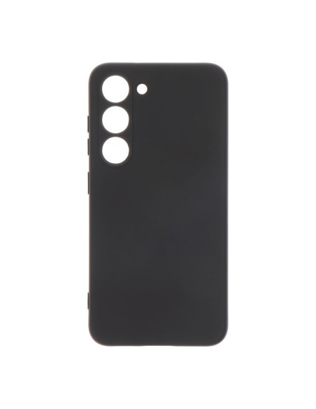 Carcasa negra de plástico Soft Touch para SAMSUNG S23