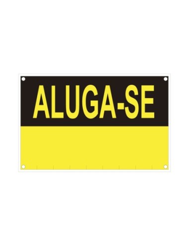 E3/08868 CARTELL ALUGA-SE (PVC 0.4MM) 45X70CM (CAT)