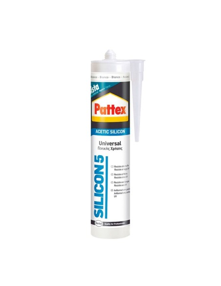 Pattex silicona universal blanco 280ml 1534266