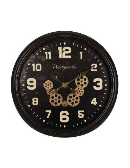 RELOJ PARED GRAN TAMAÑO CON MAQUINARIA ROTATIVA Ø60cm