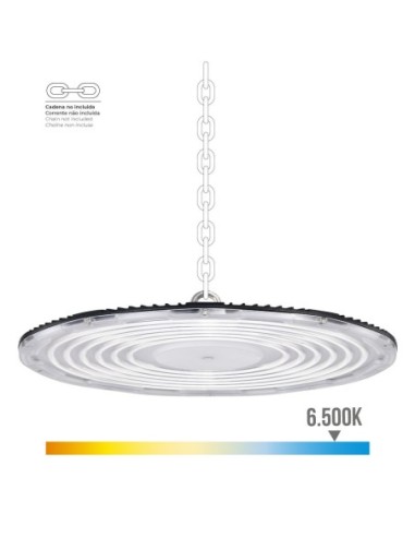 Campana LED 100w 10.000lm 6500k 90° ip65 EDM