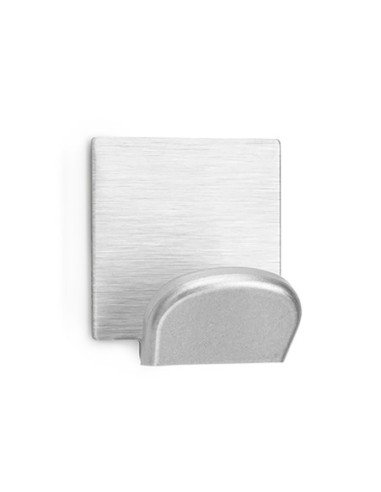 E3/66568 COLGADOR ADHESIVO CROMO CON BASE ADE ACERO INOX (BLISTER 2 UNID) INOFIX