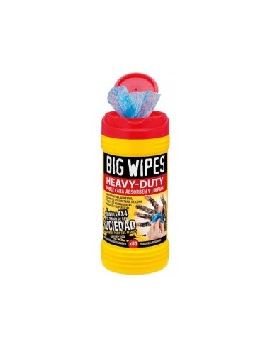 BIG WIPES 140002420 TOALLITAS BIG WIPES. ESTUCHE 80 UDS (20X30 CM)