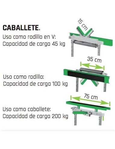 HOLZSTAR 5900009 CABALLETE EXTENSIBLE UMS 1