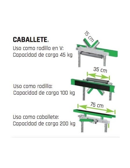 HOLZSTAR 5900009 CABALLETE EXTENSIBLE UMS 1