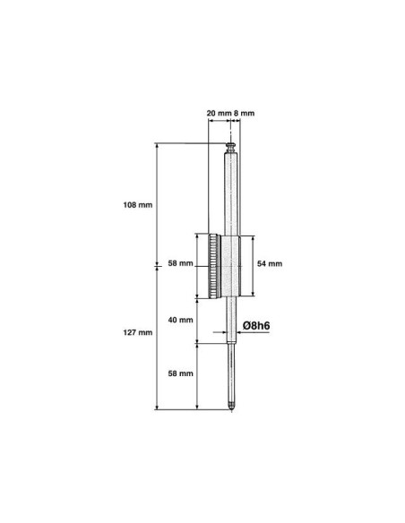 LIMIT 119130102 RELOJ COMPARADOR PROFE.50MM 0.01MM