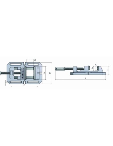 OPTIMUM 3000210 MORDAZA OPTI BSI 100