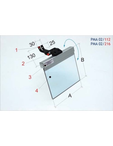 OPTIMUM 3116145 PROTECTOR ESMERILADORA PMA 02/112 16x145