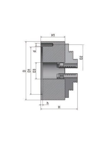 OPTIMUM 3442710 PLATO 3 GARRAS 100MM QUANTUM