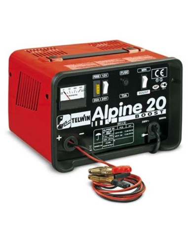 TELWIN 807546 CARGADOR ALPINE 20 BOOST 230V 12-24V