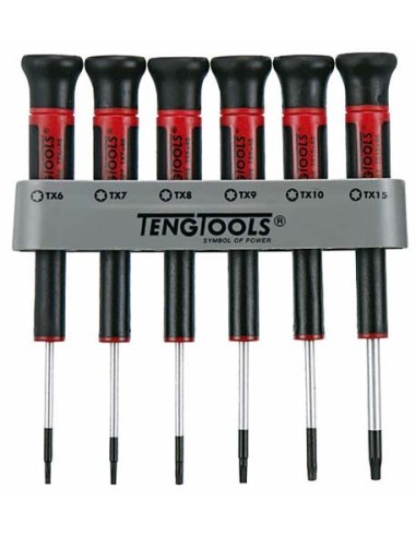 TENGTOOLS 102150109 JUEGO MINI DESTORNILLADORES MDM706TX 6 PZAS