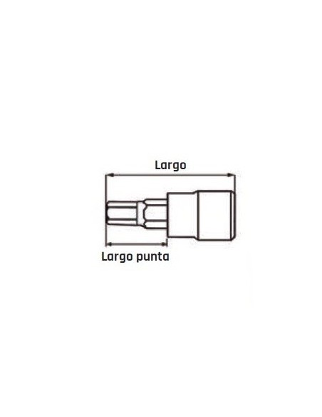 TENGTOOLS 117450809 VASO 1/2 HEX 17 MM