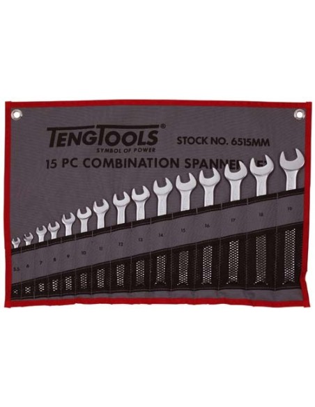 TENGTOOLS 151590304 JUEGO DE LLAVES COMBINADAS 6515MM