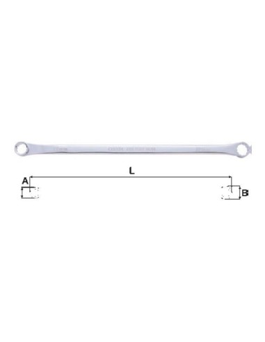 TENGTOOLS 151610102 LLAVE ESTRELLA LARGA 8X10 630810FL