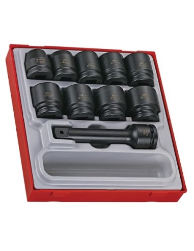 TENGTOOLS 160690103 JGO DE VASOS DE IMPACTO 3/4 TTD9416 9 PZAS