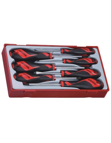 TENGTOOLS 174400101 JGO DESTORNILLADORES PLANOS PH  PZ TT917N 7 PZAS