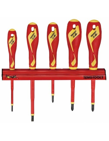 TENGTOOLS 174520106 JUEGO DE DESTORNILLADORES AISLADOS WRMDV05N 5 PZAS