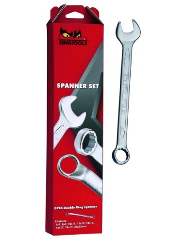 TENGTOOLS 185830106 JUEGO LLAVES COMBINADAS 8-22MM 6512