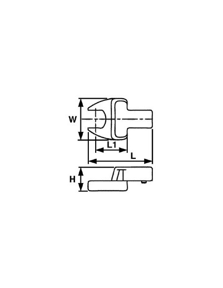 TENGTOOLS 186301404 INSERTO LLAVE FIJA 690613 13MM