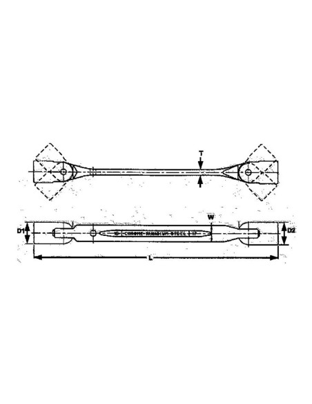 TENGTOOLS 72920200 LLAVE DOBLE BOCA ARTICULADAS 8X9 650809