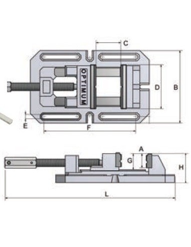 OPTIMUM 3000220 MORDAZA OPTI BSI 200