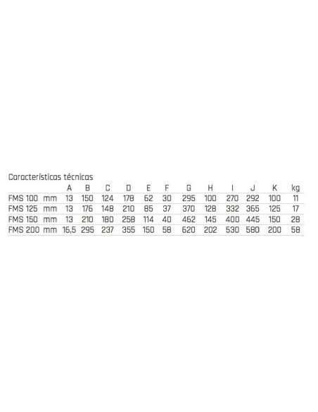 OPTIMUM 3354100 MORDAZA FMS 100 PRECISION