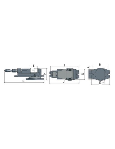 OPTIMUM 3354200 MORDAZA FMS 200 PRECISION