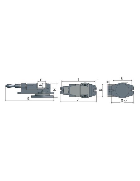 OPTIMUM 3354200 MORDAZA FMS 200 PRECISION