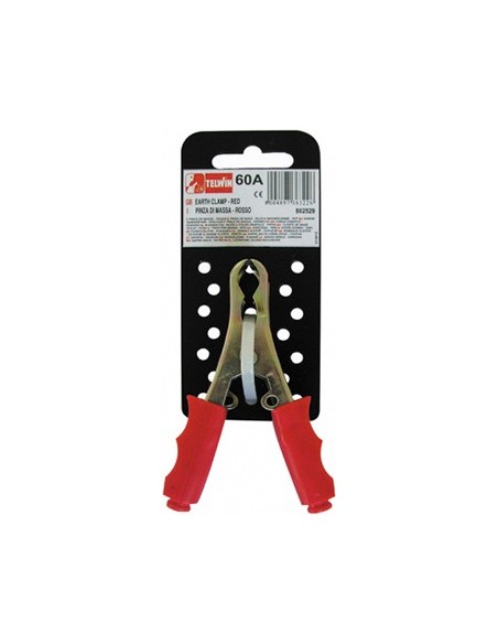 TELWIN 804118 PINZA MASA 60A ROJO