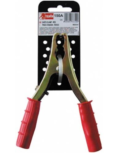 TELWIN 802531 PINZA MASA 150 A. ROJO