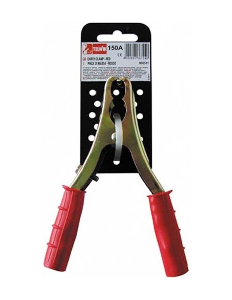 TELWIN 802531 PINZA MASA 150 A. ROJO