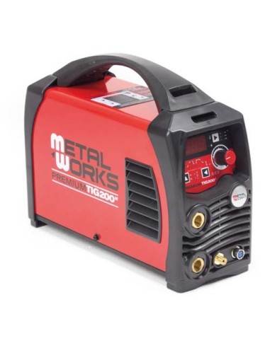 METALWORKS 829300202 SOLDADORA INVERTER PREMIUM TIG 200 HF