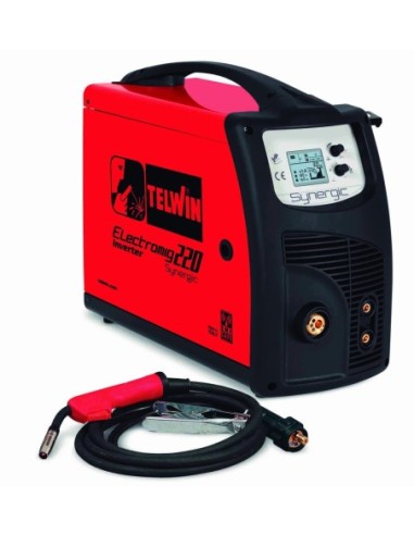 TELWIN 816059 SOLDADORA INVERTER MULTIFUNCIÓN ELECTROMIG 220 SYNERGIC_x000D_